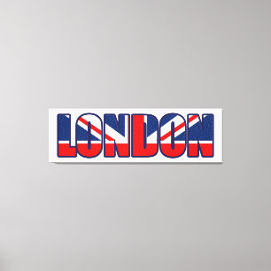 Impressão Em Tela Londres