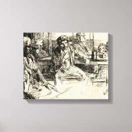 Impressão Em Tela Longshoremen - Assobiador - 1859