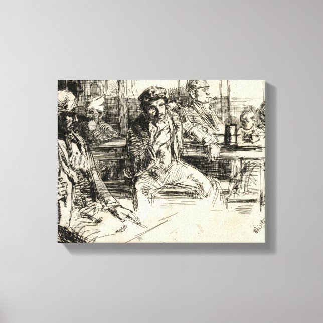 Impressão Em Tela Longshoremen - Assobiador - 1859 (Frente)