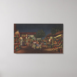 Impressão Em Tela Los Angeles, CA - Rua Olvera