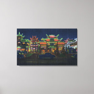 Impressão Em Tela Los Angeles, CaliforniaGateway para Nova