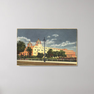 Impressão Em Tela Los Angeles, CaliforniaPost Office — Terminal