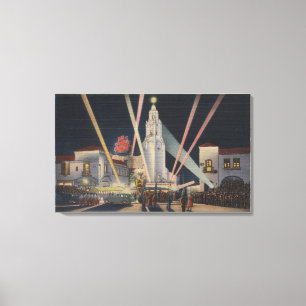 Impressão Em Tela Los Angeles, CAPremier, teatro do círculo de