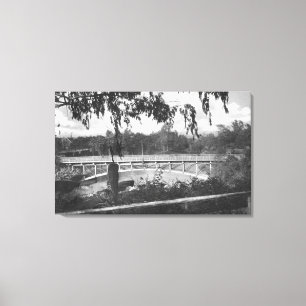 Impressão Em Tela Los Angeles, opinião de CA do parque de Hollenbec