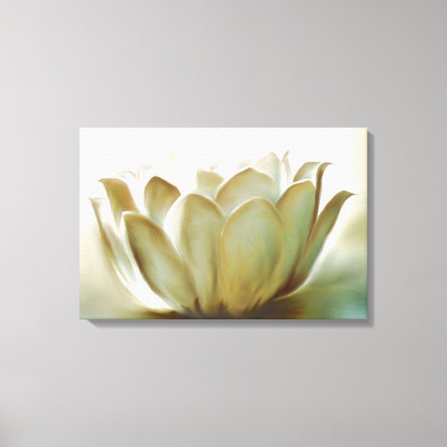 Impressão Em Tela Lotus (Frente)