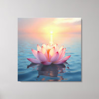 Lotus Blossom no nascer do sol