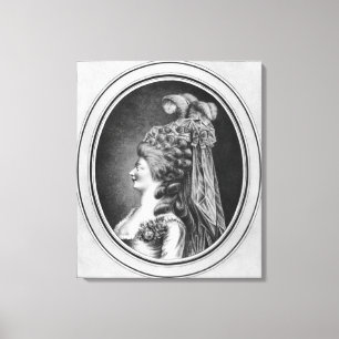 Impressão Em Tela Louise Contat de Parny no papel de Suzanne