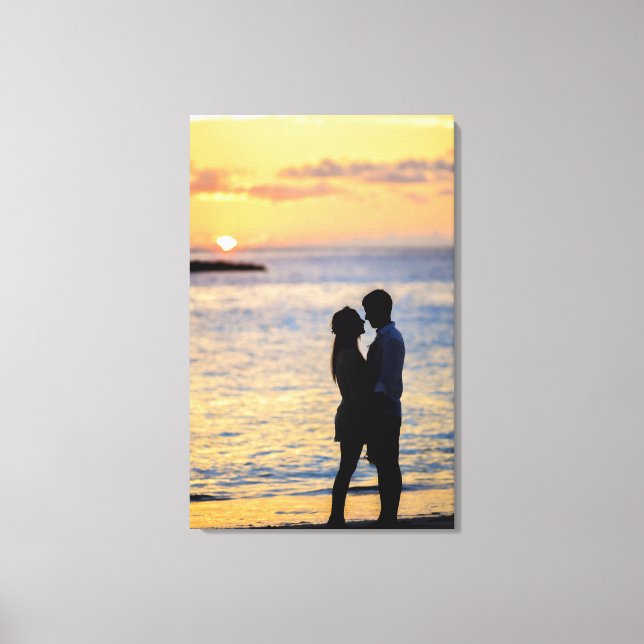 Impressão Em Tela Love Canva (Frente)