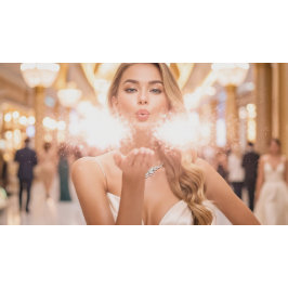 IMPRESSÃO EM TELA LOVE FROM VEGAS