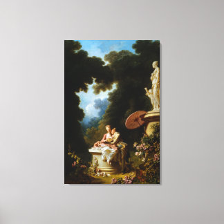 Impressão Em Tela <Love Letters>por Jean Honore Fragonard