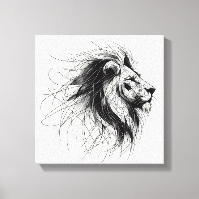 Impressão Em Tela Löwe (Frente)