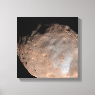Impressão Em Tela Lua Phobos 2 de Marte
