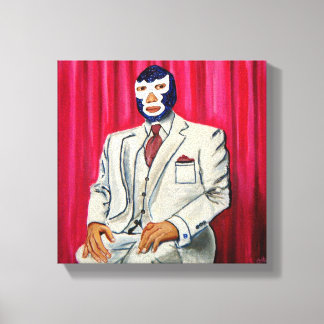 Impressão Em Tela Luchador