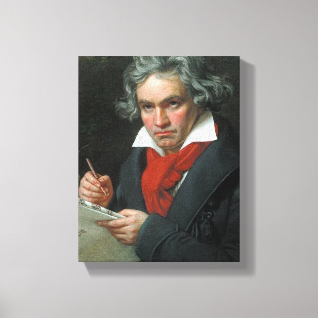 Impressão Em Tela Ludwig van Beethoven Portrait (Frente)