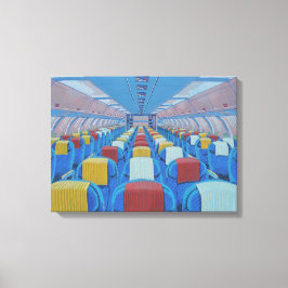 Impressão Em Tela Lugares de avião (por Gregorio Undurraga)