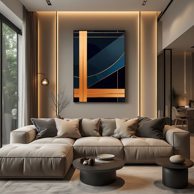 Impressão Em Tela Luminous Structure (Criador carregado)