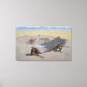 Impressão Em Tela Lutar pela Waterhole