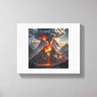 Impressão Em Tela Luxo infinito: Loops coloridos