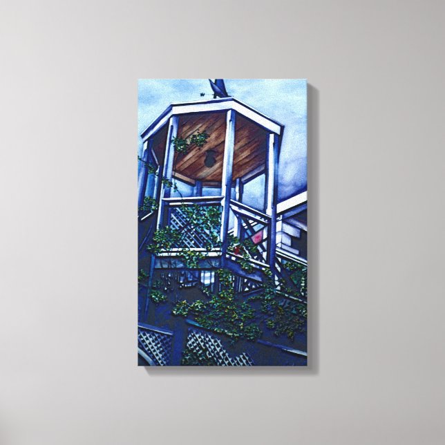 Impressão Em Tela Luz da manhã, Ilha Harbor (Frente)