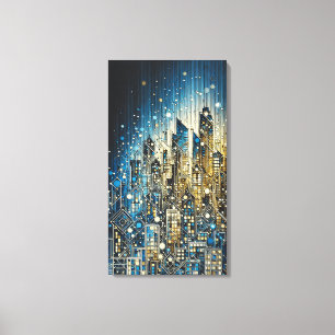 Impressão Em Tela Luz do edifício
