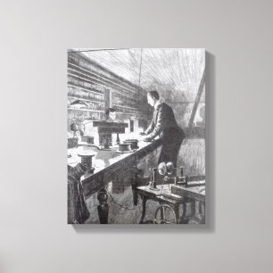 Impressão Em Tela Luz elétrica