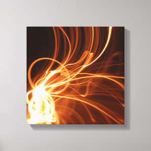 Impressão Em Tela Luz espiral incrível