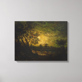 Impressão Em Tela Luz-lua (por Ralph Albert Blakelock)