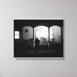 Impressão Em Tela Luz na Escuridão (Lado a Vir)