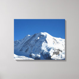 Impressão Em Tela Lyskamm, Alpes Suíços