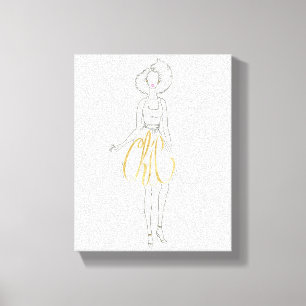 Impressão Em Tela Maçã Selvagem Estilos - Vestido Chic