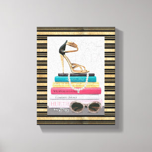 Impressão Em Tela Maçã Selvagem Ooh La — Glamorous Stiletto