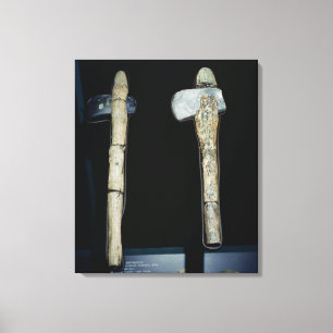 Impressão Em Tela Machados de pedra, pré-históricos