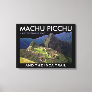 Impressão Em Tela Machu feito sob encomenda Picchu, fuga do Inca