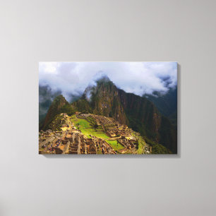 Impressão Em Tela Machu Picchu negligencia, Peru