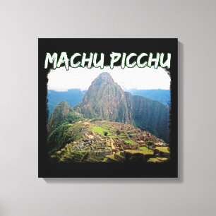 Impressão Em Tela Machu Picchu Peru - Montanha Huayna Picchu