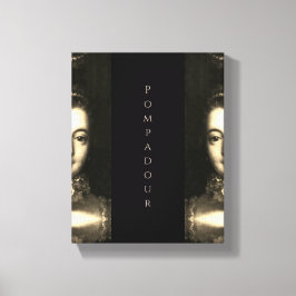 Impressão Em Tela Madame de Pompadour barroco