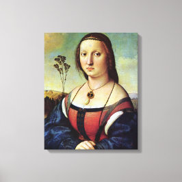 Impressão Em Tela Maddalena Doni - Raphael - c1506