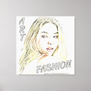 Impressão Em Tela Madelyn Fashion Art