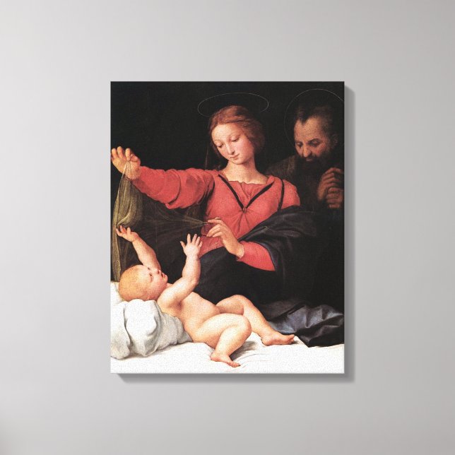 Impressão Em Tela Madona de Loreto - Rafael - c1511 (Frente)