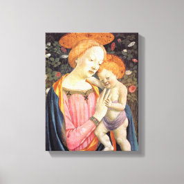 Impressão Em Tela Madona e Menino 2 - Veneziano - c1432