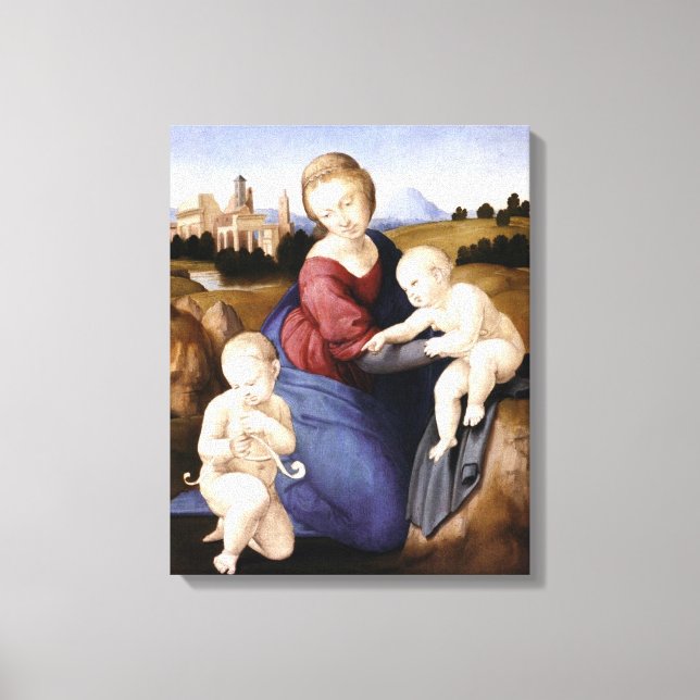 Impressão Em Tela Madonna Esterhazy - Rafael - c1508 (Frente)