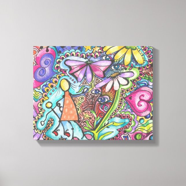 Impressão Em Tela Mãe e Filho (Frente)