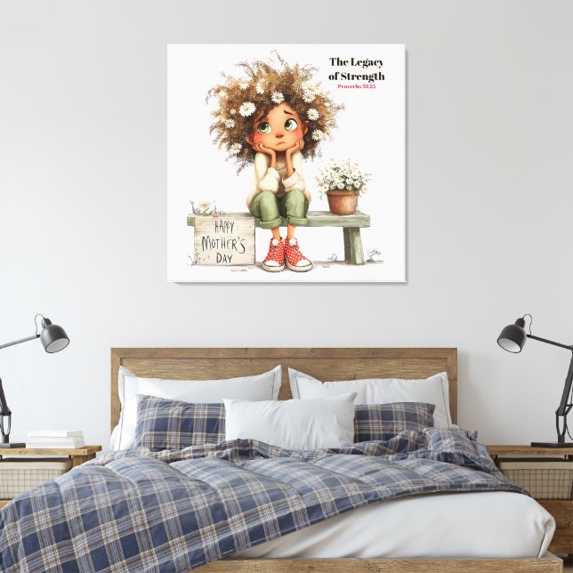 Impressão Em Tela Mãe Especial (Recordação) (Insitu(Quarto))
