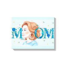 Mãe Floral Azul