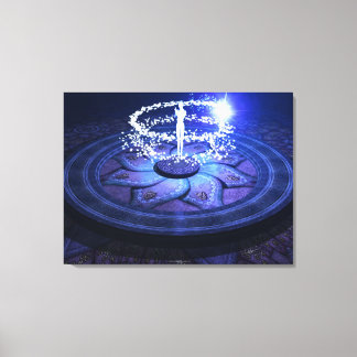 Impressão Em Tela Magia Branca