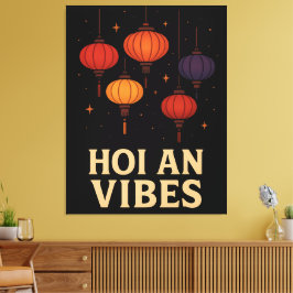 Impressão Em Tela Magia de Hoi An – Arte de Lanternas