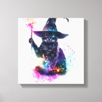 Impressão Em Tela Magia do Gato Mago