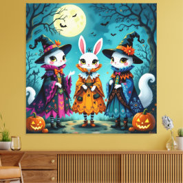 Impressão Em Tela Magische Halloween-Nacht