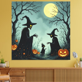 Impressão Em Tela Magische Halloween-Nacht