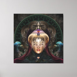 Impressão Em Tela Maikia - A Tela do Mystic Guardian